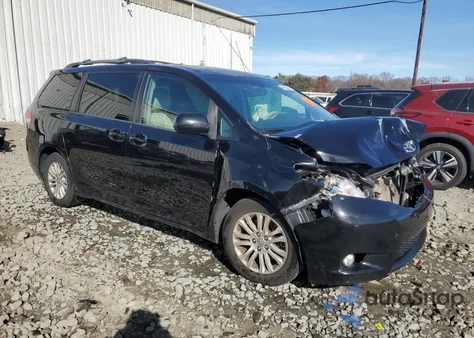 2014 Toyota Sienna Xle z USA, uszkodzony, nr VIN 5TDYK3DC4ES442349